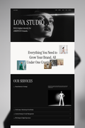 LOVA Studio - Marketing Agency Framer Website Template