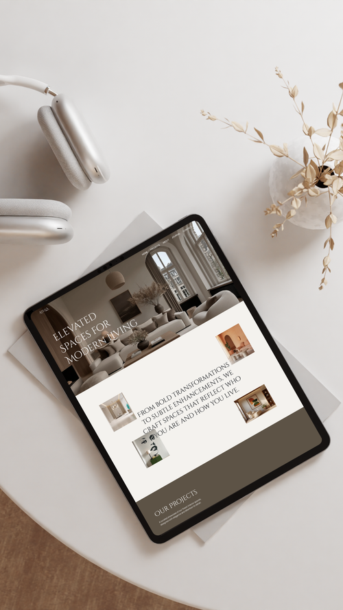 Atella - Interior Design Portfolio Framer Website Template